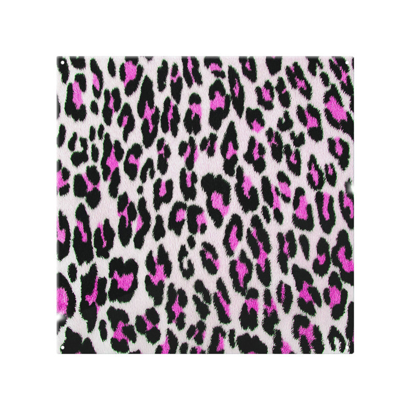 Fluffy Leopard Splash Back, 70cm L x 50cm W