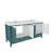 Edlefsen 71'' Double Bathroom Vanity with Engineered Marble Top-1448411588