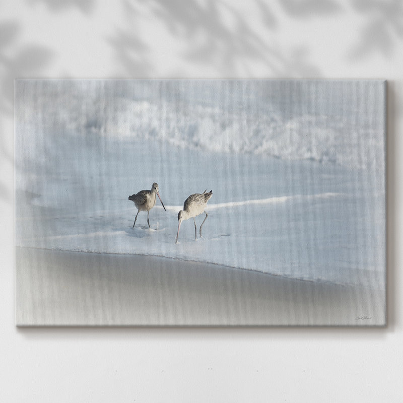 Sandpipers I -Gallery Wraraped Cavas, 12 x 18