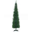 Arbre de Noël artificiel 7 pi, arbre de Noël mince avec 499 branches réalistes et support en plastique, vert