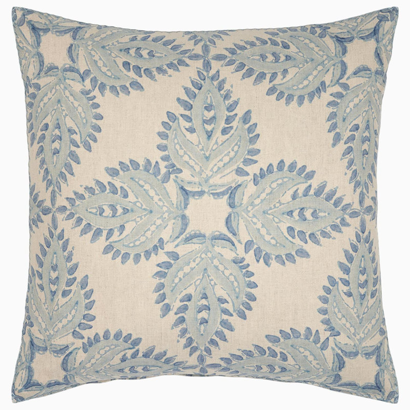 Verdin Linen Square Pillow Cover