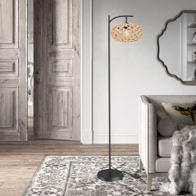 Ameiya 55.9'' Matte Task Floor Lamp