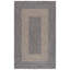 Tapis géométrique en jute tissé à la main et en coton 0,4 po Chanute-509741188