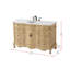Meuble-lavabo simple 54 po beige antique-412254235