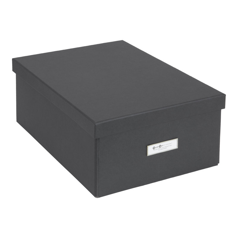 Collapsible Storage Box, Black