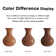 Gullveig Space-Saving Round Solid Wood Dining Table For Kitchen Restaurant Breakfast Office