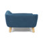 Lit pour chien avec pattes en bois de bouleau style Mid-Century