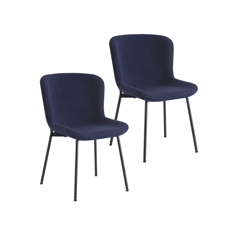 Chaises de salle à manger Bahriye, Bleu