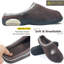 Pantoufles en mousse à mémoire de forme-DK-Brun-L-1141214562-1141214556