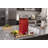 Glass Beverage Dispenser with Stand - 1.5 Gallon Drink Dispenser for Parties with Stainless Steel Spigot and Lid - Ideal for Serving Iced Tea, Lemonade, Juice, Sangria, or Cocktails