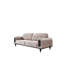 Ensemble de salon inclinable en velours 4 pièces