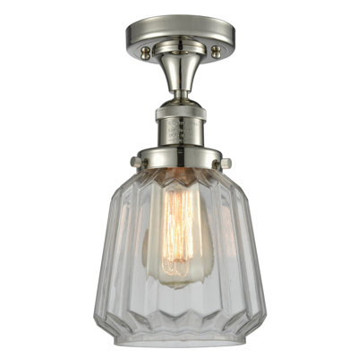 Arbogast Glass Semi Flush Mount