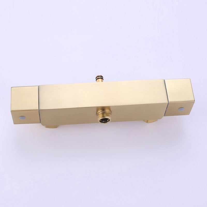 All-In-One Kit with Rough in-Valve, Brushed Gold