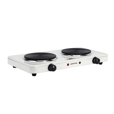 KRYPTON 2000W Double Damell Hot Plate for Table
