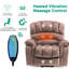 Fauteuil de massage inclinable électrique chauffant-807145725