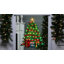 Silhouette de sapin de Noël éclairé 22,5 "avec des cadeaux