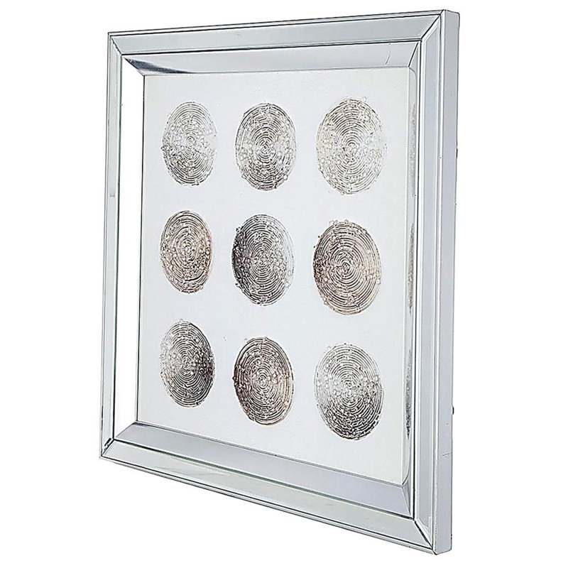 Art mural 19,6 x 19,7 po Ares