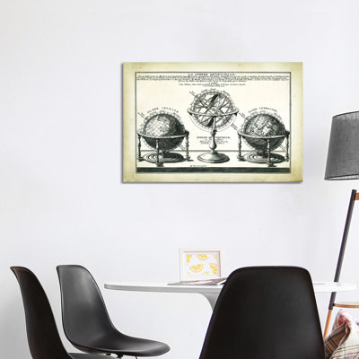 La Sphere by PatentPrintStore - Wrapped Canvas Print