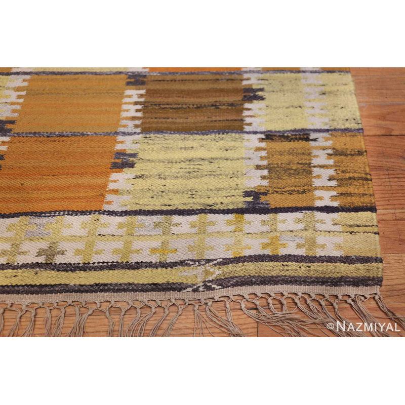 Tapis scandinave rétro par Wanda Krakow
