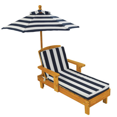 Outdoor Wood Chaise Children