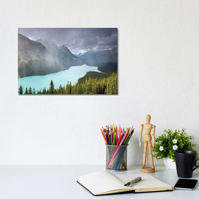 Alpine Lake - Wall Art Print - Wrapped Canvas