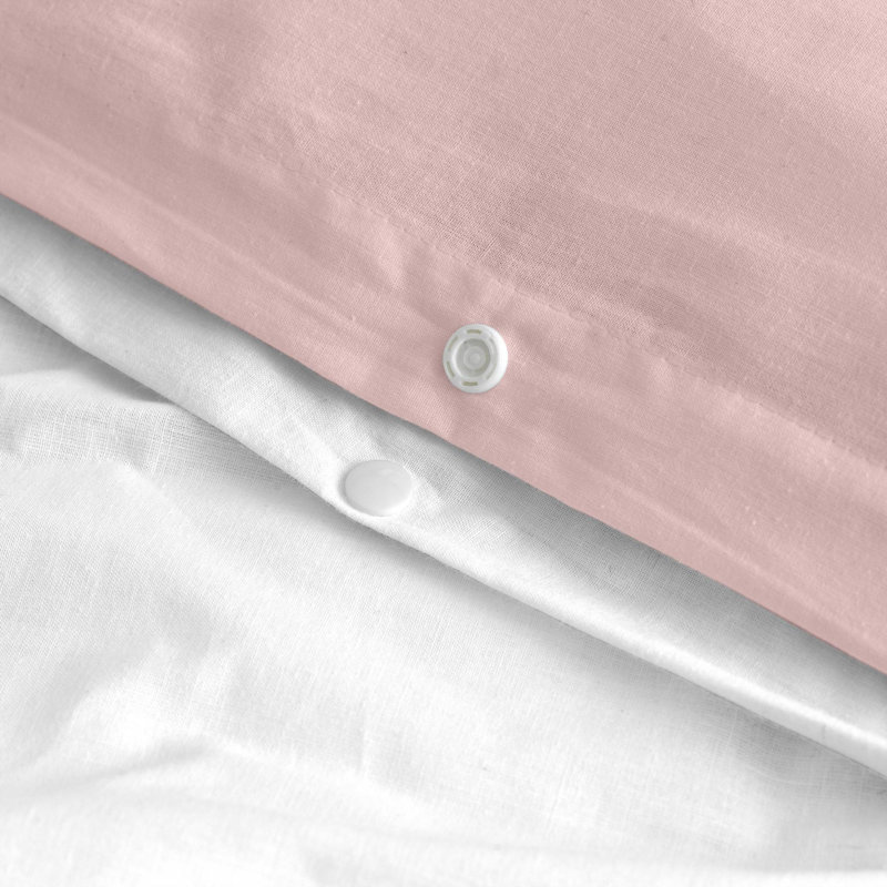 Spurrell Cotton Striped Duvet Cover Set with Pillowcases, Double Duvet Cover + 2 Standard Pillowcases