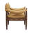 Ramira Top grain Genuine Leather Armchair with tufted button-95950704