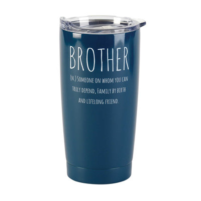 Dicksons Inc 20 fl. oz. Double Wall Insulated Stainless Steel Travel Tumbler with