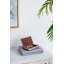 Ensemble de 3 boîtes décoratives pour livres - bleu