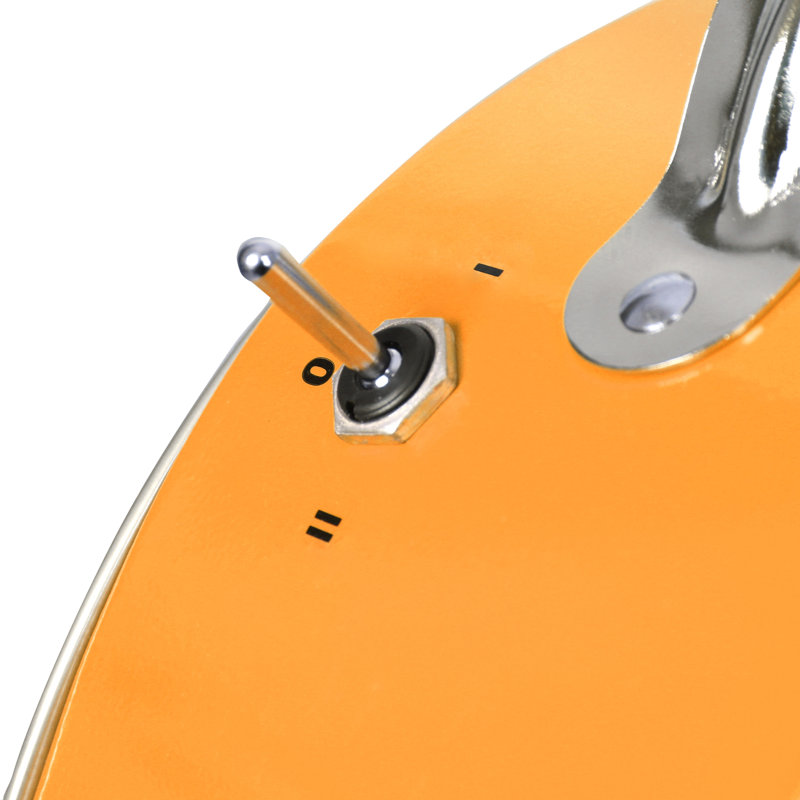 Retro Table Fan, Orange