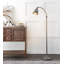 Lampe sur pied en arche 60" Carlee