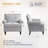 Daro 30'W Upholstered Armchair With Nailhead Trim-1174263406