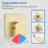 Shower Faucet Set 6 Setting Shower Head 5 Inch Shower Trim Kit Modern Shower Valve Kit High Pressure Shower Fixtures Shower System-113519994