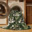 Machine Washable Botanical Green Area Rug-247566292