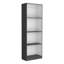 Ensemble de bibliothèque 3 pièces, 74 po de large avec 14 tablettes, ensemble de salon-70055067-70055069-70945043