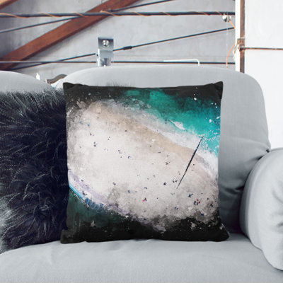 Bournemouth Beach Cushion with Filling