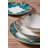 Porcelain China Dinnerware Set 24 Piece - Service for 6