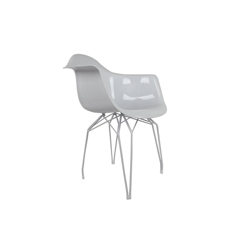 Zauber 18'' H Armchair, High Gloss White