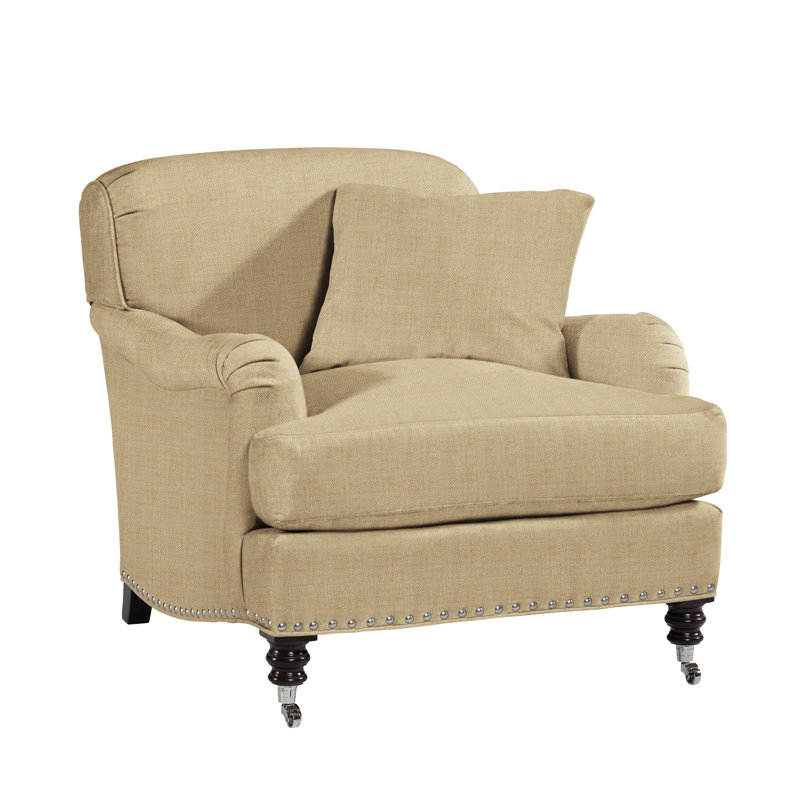 Albert 36" Wide Armchair, Lee Cream