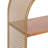2 Piece Metal Tiered Wall Shelf