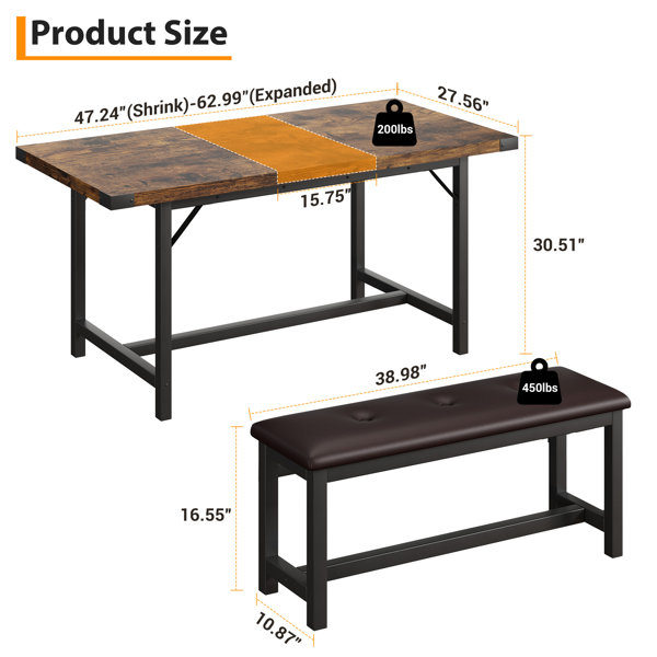Dimensions du produit