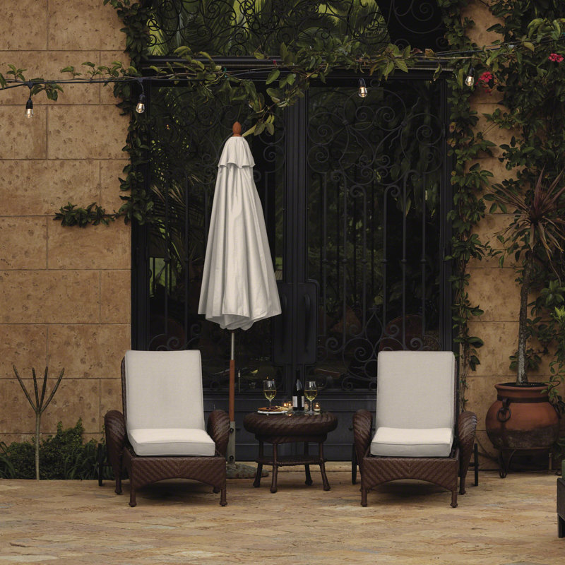 Pina Water-Resistant Patio Chaise Lounge Cushion Cover, Antique Beige, 3" H x 72" W x 21" D