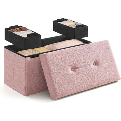 Repose-pieds avec rangement et repose-pieds avec tabouret et repose-pieds