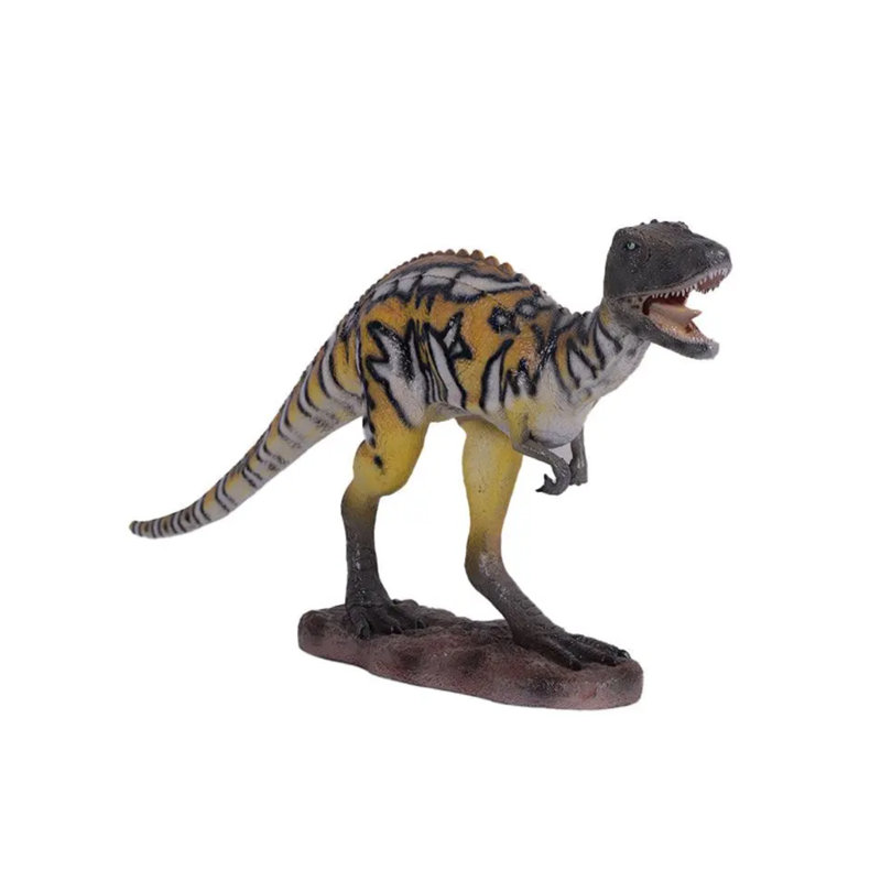 Petite statue de dinosaure australovénateur grandeur nature