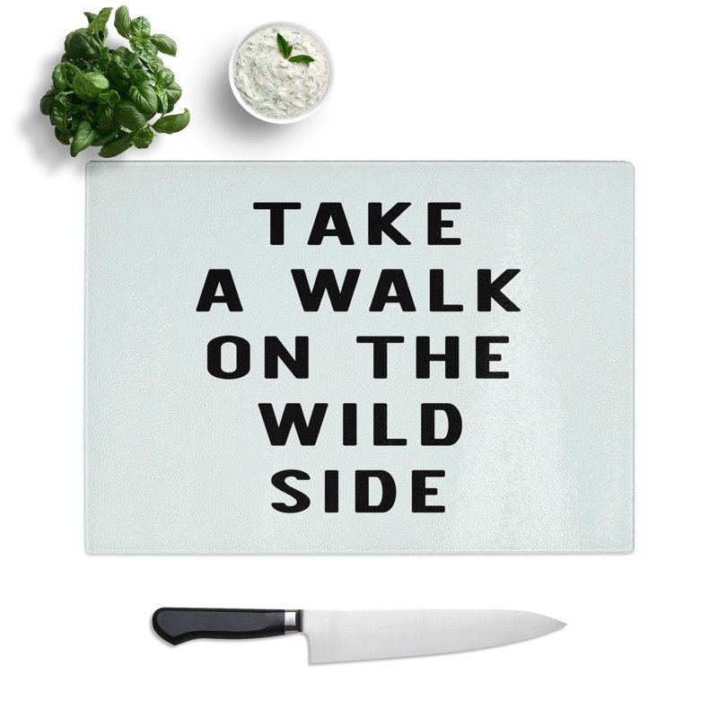 Wild Side Chopping Board, 20cm W x 28.5cm L