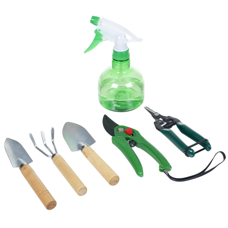 Mini ensemble d'outils de jardinage et sac de transport 7 pièces Hypnotic