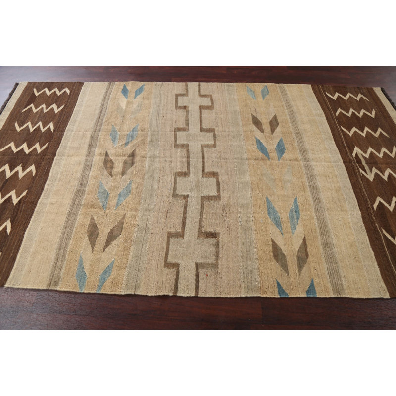 Hand Knotted Wool Oriental Indoor Rug