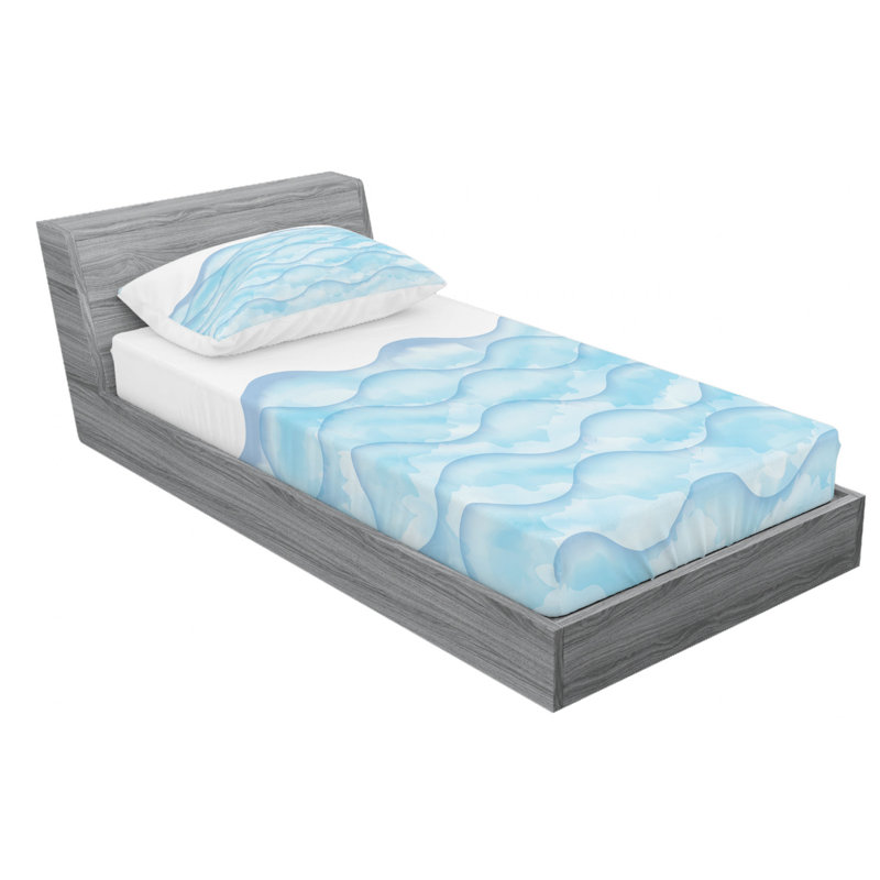 Microfiber Sheet Set, Twin XL Sheet Set with Fitted Sheet
