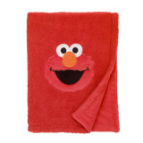 NoJo Sesame Street Elmo Soft Plush Sherpa Toddler Blanket