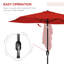 290cm Tilt Market Parasol